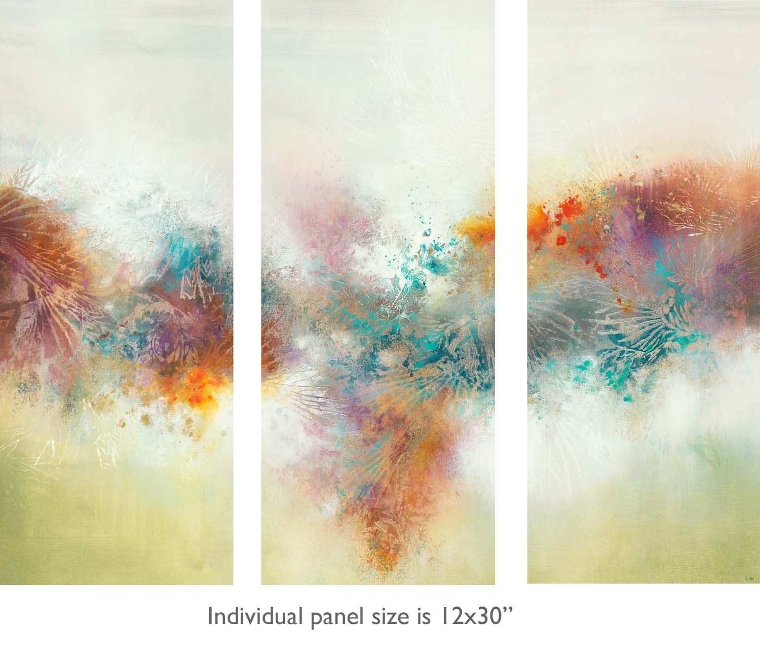 Blush Haze TRIPTYCH Blush Haze TRIPTYCH