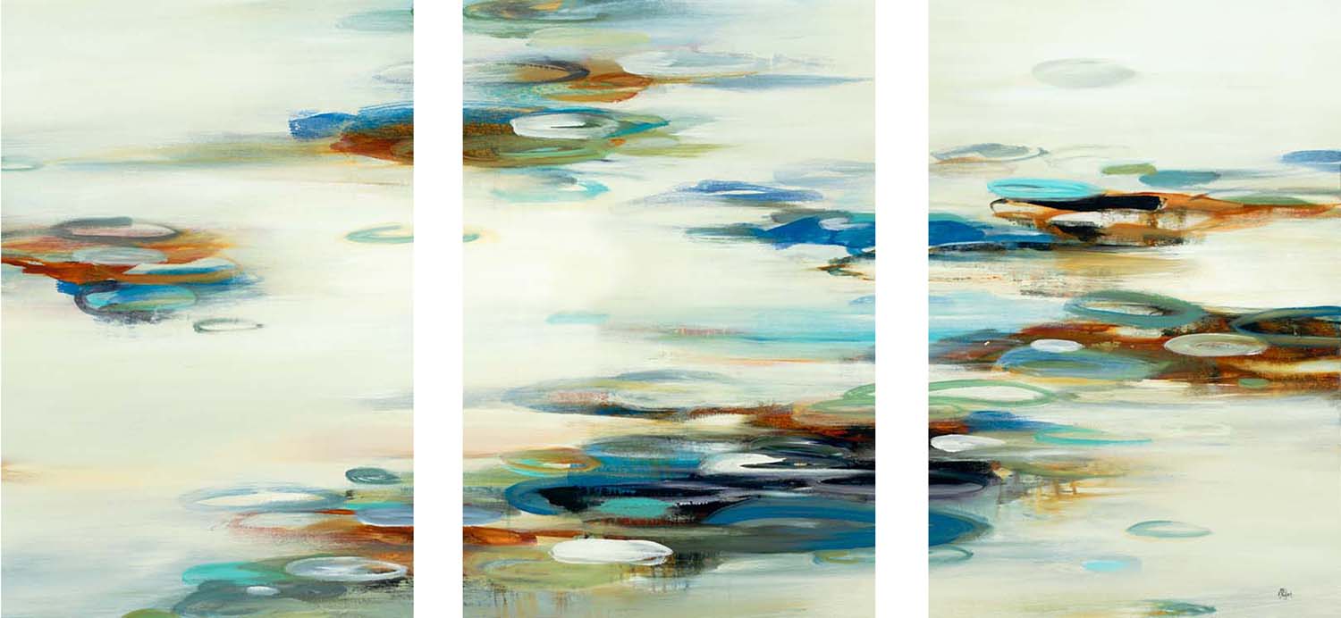 Flowing Through III TRIPTYCH