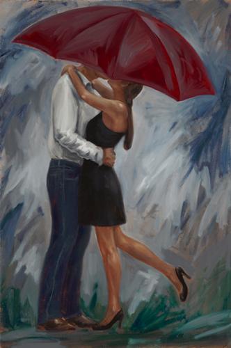 Kiss in the Rain (Stretched)