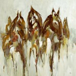 animal art, lodge art, horse art, equine art