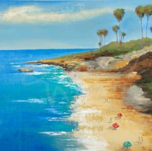 seascapes, beach art