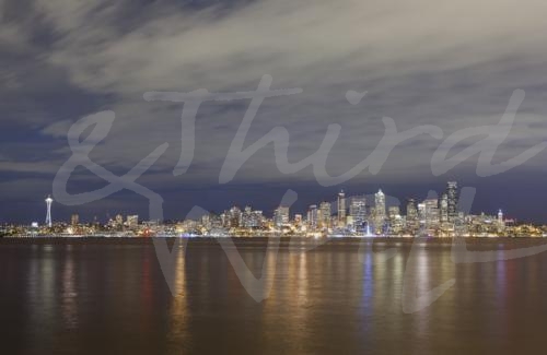 photography seattle skyline city urban night washington