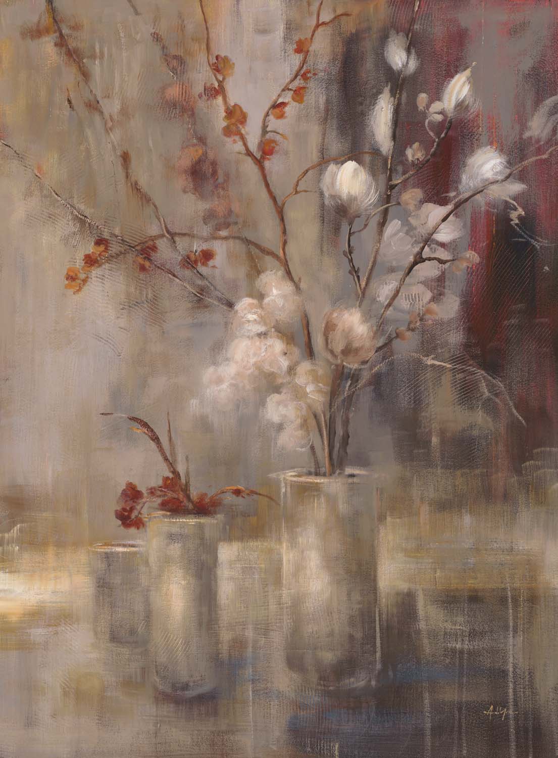 Silver Floral